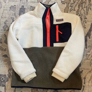 Vineyard Vines pullover fleece, size XS, NWT